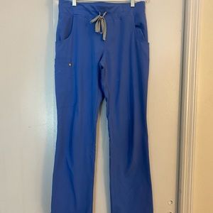 Figs Kade Ceil Blue Scrub Pants